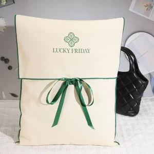 Cotton Twill Envelope Dust Clothes Bag Organic Natural Twill Cotton Gift Pillow Clothing Handbag Hat Envelope Dust Bag
