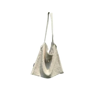Cotton and Linen Fabric Popular Fashionable Strong Durable Casual Shopping School Travel Office Shoulder Bags