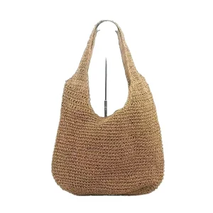 Creative Casual Tote Straw Bag Fashionable Dry Closure Type High Fashion Straw Bag