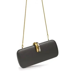 Cross Border High End PU Clutch European American Style Fashionable Princess Shoulder Bag Chain Womens Evening Handbag