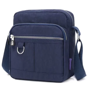 Cross-border Lady Nylon Zipper Closure Casual Versatile Stylish Large-capacity Minimalist Crossbody/shoulder Bag