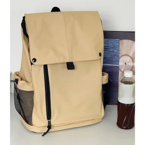 Cross border Multifunctional Backpack Solid Color Computer Backpacks College Style Bag Campus Pack