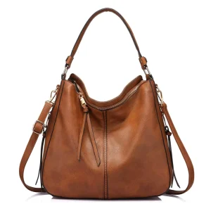 Crossbody Bags for Women Designer Leather Handbags Retro Large Size Shoulder Bag