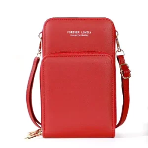 Crossbody Cellphone Purse Women Lightweight Touch Screen Sling Bag Waterproof Cellphone Card Purse Wallet