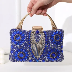 Crystal Ladies Clutch Bag Evening Purse Women Party Bags Rhinestone Evening Hand Bags