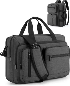 Custom 17.3 Inch Laptop Briefcase Men’s Casual Laptop Messenger Bag Waterproof Business Travel Shoulder Bag for Office