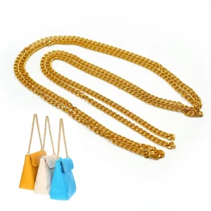 Custom Bag Strap Chain Aluminum Decoration Lightweight Handbag Hardware