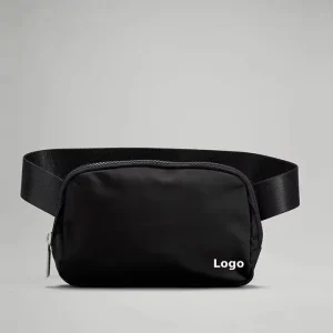 Custom Black Small Waist Bag Waterproof Fanny Pack Crossbody Lu9b78s Mini Athletica Everywhere Belt Bag 1l