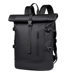 Custom Business Laptop Backpack Men Polyester Lining Waterproof 17 Inch Multipurpose Backpack