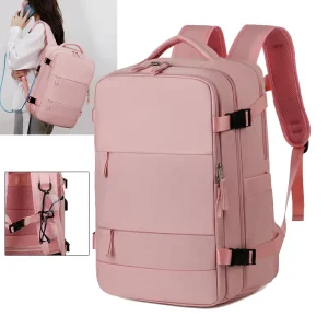 Custom Cabin Backpack Business Waterproof USB Underseat Backpack 40x20x25cm Carry on Airplane Approved Bag