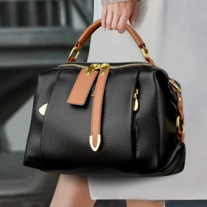 Custom Chinese Brand Women’s Shoulder Bag Bucket Bag Large Capacity Purse Kangaroo Crossbody Bags Luxury Handbag