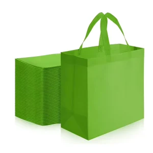 Custom Color Handle Bag Fabric Custom Logo Reusable Non Woven Bag for Shopping