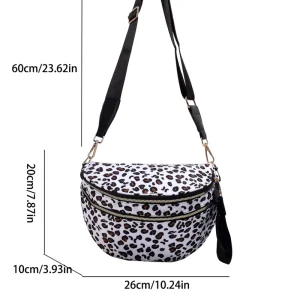 Custom Crossbody Waist Bag Men and Women Fashionable Belt Pouch Travel Ladies’ Bag Men’s Shoulder Purse