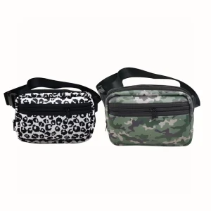 Custom Design Fitness Belt Bag Waist Neoprene Outdoor Sport Crossbody Fanny Pack Waist Bag