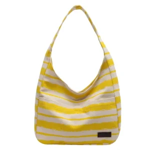 Custom Eco Friendly Canvas Shoulder Bags Women Gender Hobo Bags