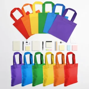 Custom Fashion PP Non Woven Biodegradable Eco Friendly Recyclable Maroon Tote Bag with Screen Printing for Supermarket Use Gift