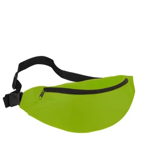Custom Fashion Sport Adjustable Zipper Canvas Waterproof Pillow Shape Customized Color Waist Bag for Men and Women