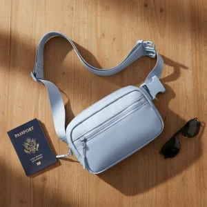 Custom Fashion Waist Bag Waterproof Fanny Pack Crossbody Bag for Sports Hiking