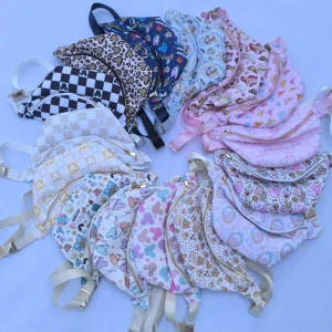 Custom Full Print Cartoon Nylon Waist Bag Waterproof Crossbody Chest Bum Belt Zipper Travel Jumbo Fanny Pack for Women and Men