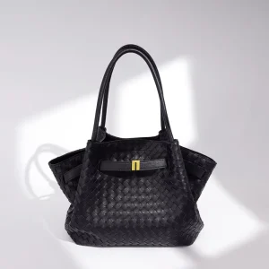 Custom Genuine Leather Handbags For Women Shoulder Bucket Clouds Shape Luxury Daily Lady Tote Handbag OEM