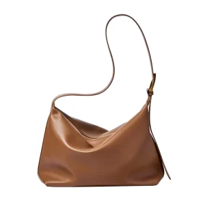 Custom Genuine Leather Handbags Oem Shoulder Bags for Women Vintage Large Capacity Hobo Tote Factory Handmade Small MOQ