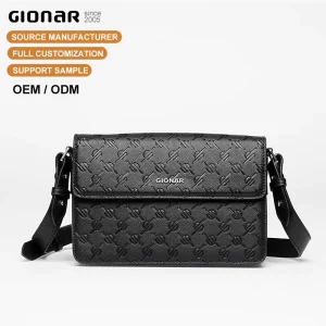 Custom Handmade Trendy Full Grain Cowhide Leather Satchel Bag Briefcase Casual Single Shoulder Men’s Messenger Bags