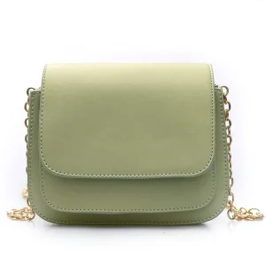 Custom High Quality Fashion Sling Bag Long Chain Style Crossbody Shoulder Bag for Girls