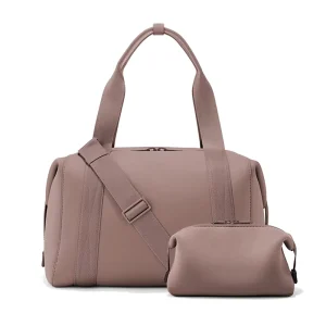 Custom High Quality Large Capacity Carryall Duffle Neoprene Travel Duffel Gym Weekender Overnight Bag for Men and Women