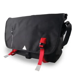 Custom High Quality Vintage Nylon Waterproof Large Messenger Shoulder Bag for Men