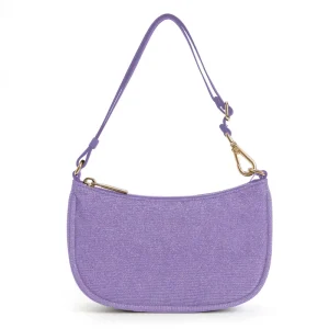 Custom High Quality Women’s Fashion Hobo Bag Pure Color Portable Underarm Women Hobo Handbag for Outdoor Party