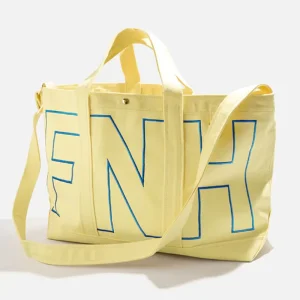 Custom Initial Large Capacity Hand Carry Daily Shoulder Bag Canvas Tote Bag for Women