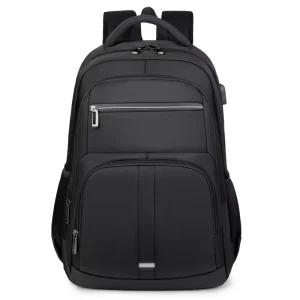 Custom Laptop Backpack Business Travel Daypack with USB Charger College School Student Bag Casual Sport Backpack for Women Men