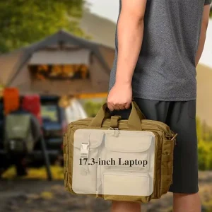 Custom Large Capacity Carry Practical Stylish Briefcase Laptop Shoulder Bag Tactical Bags