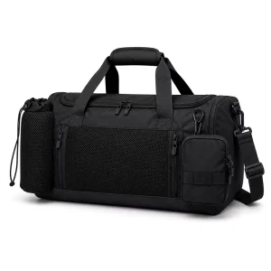 Custom Large Capacity Sports Gym Duffel Bag Multifunctional Travel Weekender Bag with Multiple Pockets and Strap
