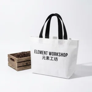 Custom Large Capacity Women’s Canvas Tote Handbag with Zipper Closure Water Resistant and Portable for Outdoor Travel & Work