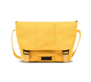 Custom Large Casual Shoulder Crossbody Canvas Tote Messenger Bag Zipper Pockets for Women Men College Work Travel Daily Portable