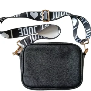 Custom Leather Zipper Closure Waterproof Unisex Waist Belt Fanny Bag Sling Bag Crossbody Bag