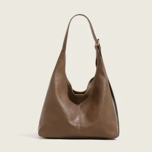 Custom Logo Bag Canvas Leather Hobo Shoulder Crossbody Messenger Tote Bag