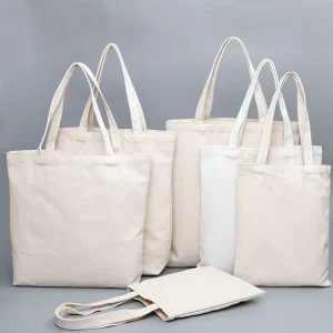 Custom Logo Cotton Tote Bag Polyester Canvas Tote Bag Shopping Bag