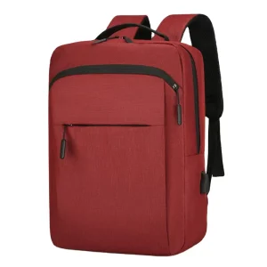 Custom Logo Durable Fashionable Lightweight Waterproof Laptop Backpack Large Capacity Business Oxford Material Laptop