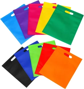 Custom Logo Eco Friendly Non Woven Multi function Tote Bag Security Hot Stamping for Farmers Market Supermarket Exhibition Use