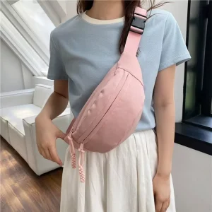 Custom Logo Fashion Women Men Yoga Crossbody Chest Pack Mini Waterproof Phone Pouch Running Black Waist Bags Belt Bag Fanny Pack