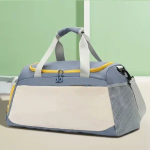 Custom Logo Large Capacity Wet-Dry Separation Gym Sports Shoulder Crossbody Duffel Travel Tote Duffle Bag With Shoe Compartment