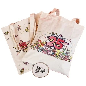 Custom Logo Large White Black Beige Canvas Tote Bag With Zipper and Handle for Shopping and Packing