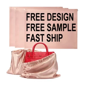 Custom Logo Luxury Purse Shoes Dustproof Storage Bags Travel Large Drawstring Pouch Shoes Covers Dust Bag for Handbags Packaging