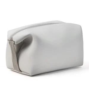Custom Logo Neoprene Portable Cosmetic Case Bag Makeup Box Pouch Travel Cosmetic Bag Case for Women