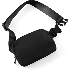 Custom Logo Outdoor Sports Running Belt Water Resistant Blank Waist Bag Unisex Zipper Crossbody Fanny Pack