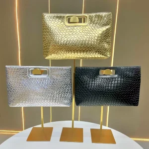 Custom Logo PU Solid Color Minimalist Lightweight Large Capacity Portable Factory Women Wedding Party HandBag
