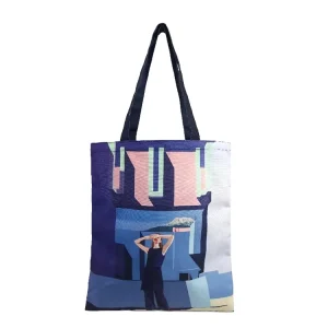 Custom Logo Print Promotional Standard Size Cotton Canvas Tote Bag
