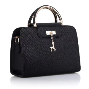 Custom Logo Pu Leather Messenger Bag Square Classic Female Designer Handbags
